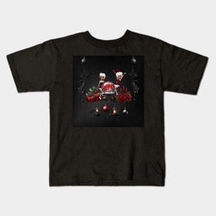 Wonderful dark christmas time. Kids T-Shirt